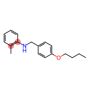 N-[(4-butoxyphenyl)methyl]-2-methylaniline