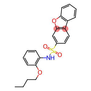 N-(2-butoxyphenyl)dibenzo[b,d]furan-3-sulfonamide