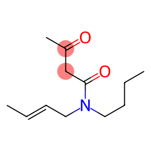 N-(2-Butenyl)-N-butyl-3-oxobutanamide