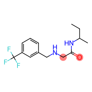 N-(butan-2-yl)-2-({[3-(trifluoromethyl)phenyl]methyl}amino)acetamide