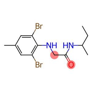 N-(butan-2-yl)-2-[(2,6-dibromo-4-methylphenyl)amino]acetamide