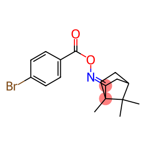 N-[(4-bromobenzoyl)oxy]-N-(1,7,7-trimethylbicyclo[2.2.1]hept-2-ylidene)amine