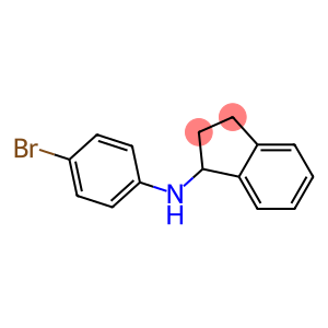 N-(4-bromophenyl)-2,3-dihydro-1H-inden-1-amine