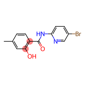 N-(5-bromopyridin-2-yl)-2-hydroxy-4-methylbenzamide