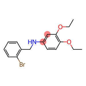 N-[(2-bromophenyl)methyl]-3,4-diethoxyaniline