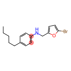 N-[(5-bromofuran-2-yl)methyl]-4-pentylaniline