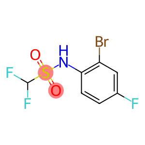 N-(2-bromo-4-fluorophenyl)difluoromethanesulfonamide