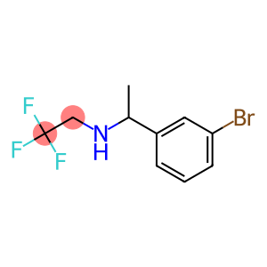 N-[1-(3-bromophenyl)ethyl]-N-(2,2,2-trifluoroethyl)amine