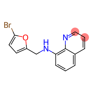 N-[(5-bromofuran-2-yl)methyl]quinolin-8-amine