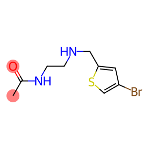 N-(2-{[(4-bromothiophen-2-yl)methyl]amino}ethyl)acetamide