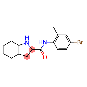 N-(4-bromo-2-methylphenyl)octahydro-1H-indole-2-carboxamide