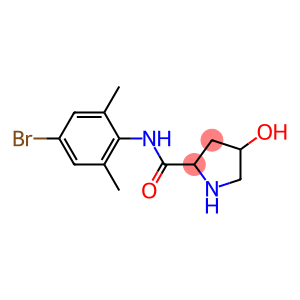 N-(4-bromo-2,6-dimethylphenyl)-4-hydroxypyrrolidine-2-carboxamide