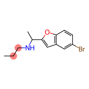 N-[1-(5-bromo-1-benzofuran-2-yl)ethyl]-N-propylamine