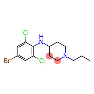 N-(4-bromo-2,6-dichlorophenyl)-1-propylpiperidin-4-amine