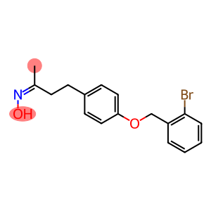 N-(4-{4-[(2-bromophenyl)methoxy]phenyl}butan-2-ylidene)hydroxylamine