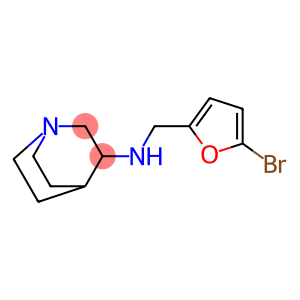 N-[(5-bromofuran-2-yl)methyl]-1-azabicyclo[2.2.2]octan-3-amine
