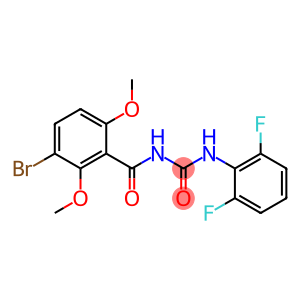 N-(3-bromo-2,6-dimethoxybenzoyl)-N'-(2,6-difluorophenyl)urea