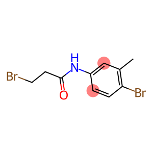 N1-(4-BROMO-3-METHYLPHENYL)-3-BROMOPROPANAMIDE