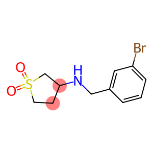 N-(3-BROMOBENZYL)TETRAHYDROTHIOPHEN-3-AMINE 1,1-DIOXIDE