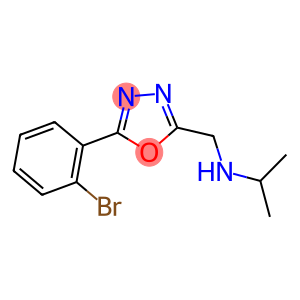 N-[[5-(2-BROMOPHENYL)-1,3,4-OXADIAZOL-2-YL]METHYL]-N-ISOPROPYLAMINE