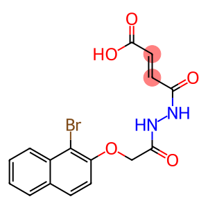 3-(N'-[2-(1-BROMO-NAPHTHALEN-2-YLOXY)-ACETYL]-HYDRAZINOCARBONYL)-ACRYLIC ACID