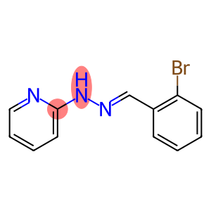 N-(2-BROMO-BENZYLIDENE)-N'-PYRIDIN-2-YL-HYDRAZINE