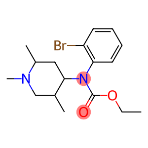 N-(2-Bromophenyl)-N-(1,2,5-trimethylpiperidin-4-yl)carbamic acid ethyl ester