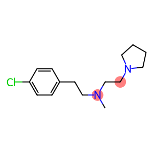 N-[2-(4-Chlorophenyl)ethyl]-N-methyl-2-(1-pyrrolidinyl)ethanamine