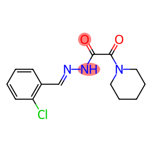 N'-(2-Chlorobenzylidene)piperidinocarbonylformhydrazide