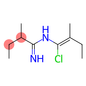 N-(1-Chloro-2-methyl-1-butenyl)-2-methylbutanimidamide