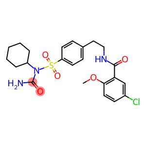 N-[4-[2-(5-Chloro-2-methoxybenzoylamino)ethyl]phenylsulfonyl]-N-cyclohexylurea