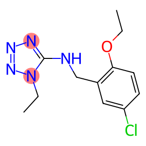N-(5-chloro-2-ethoxybenzyl)-N-(1-ethyl-1H-tetraazol-5-yl)amine
