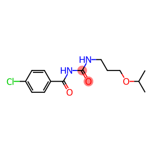 N-(4-chlorobenzoyl)-N'-(3-isopropoxypropyl)urea