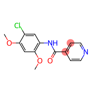 N-(5-chloro-2,4-dimethoxyphenyl)isonicotinamide