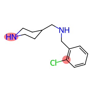 N-(2-chlorobenzyl)-N-(4-piperidinylmethyl)amine