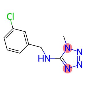 N-(3-chlorobenzyl)-N-(1-methyl-1H-tetraazol-5-yl)amine