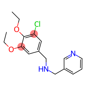 N-(3-chloro-4,5-diethoxybenzyl)-N-(3-pyridinylmethyl)amine