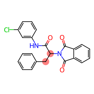 N-(3-chlorophenyl)-2-(1,3-dioxo-1,3-dihydro-2H-isoindol-2-yl)-3-phenylpropanamide