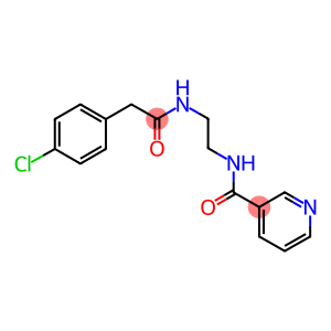 N-(2-{[2-(4-chlorophenyl)acetyl]amino}ethyl)nicotinamide