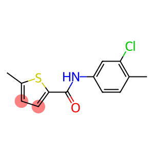 N-(3-chloro-4-methylphenyl)-5-methylthiophene-2-carboxamide