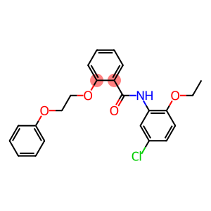 N-(5-chloro-2-ethoxyphenyl)-2-(2-phenoxyethoxy)benzamide