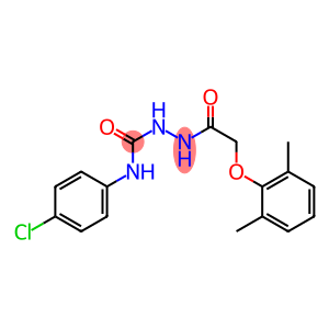 N-(4-chlorophenyl)-2-[2-(2,6-dimethylphenoxy)acetyl]-1-hydrazinecarboxamide