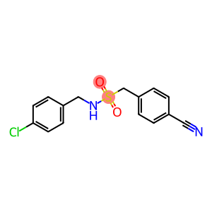 N-[(4-chlorophenyl)methyl](4-cyanophenyl)methanesulfonamide