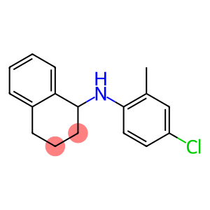 N-(4-chloro-2-methylphenyl)-1,2,3,4-tetrahydronaphthalen-1-amine