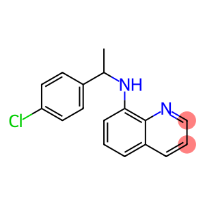 N-[1-(4-chlorophenyl)ethyl]quinolin-8-amine