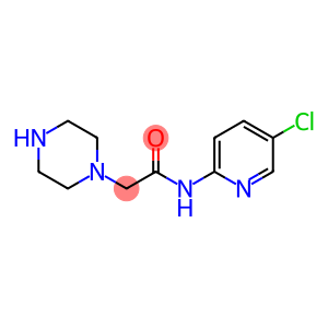 N-(5-chloropyridin-2-yl)-2-(piperazin-1-yl)acetamide