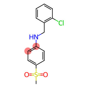 N-[(2-chlorophenyl)methyl]-4-methanesulfonylaniline