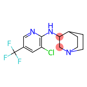 N-[3-chloro-5-(trifluoromethyl)pyridin-2-yl]-1-azabicyclo[2.2.2]octan-3-amine