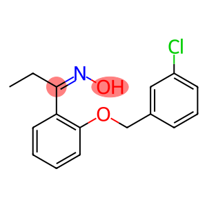 N-(1-{2-[(3-chlorophenyl)methoxy]phenyl}propylidene)hydroxylamine