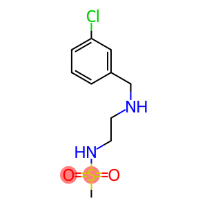 N-(2-{[(3-chlorophenyl)methyl]amino}ethyl)methanesulfonamide